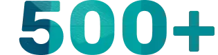 500+ Staff supported through Agile transformation