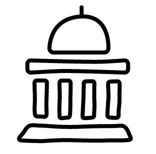 Federal government icon
