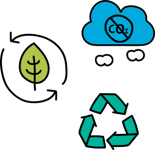 icon illustrations of sustainability