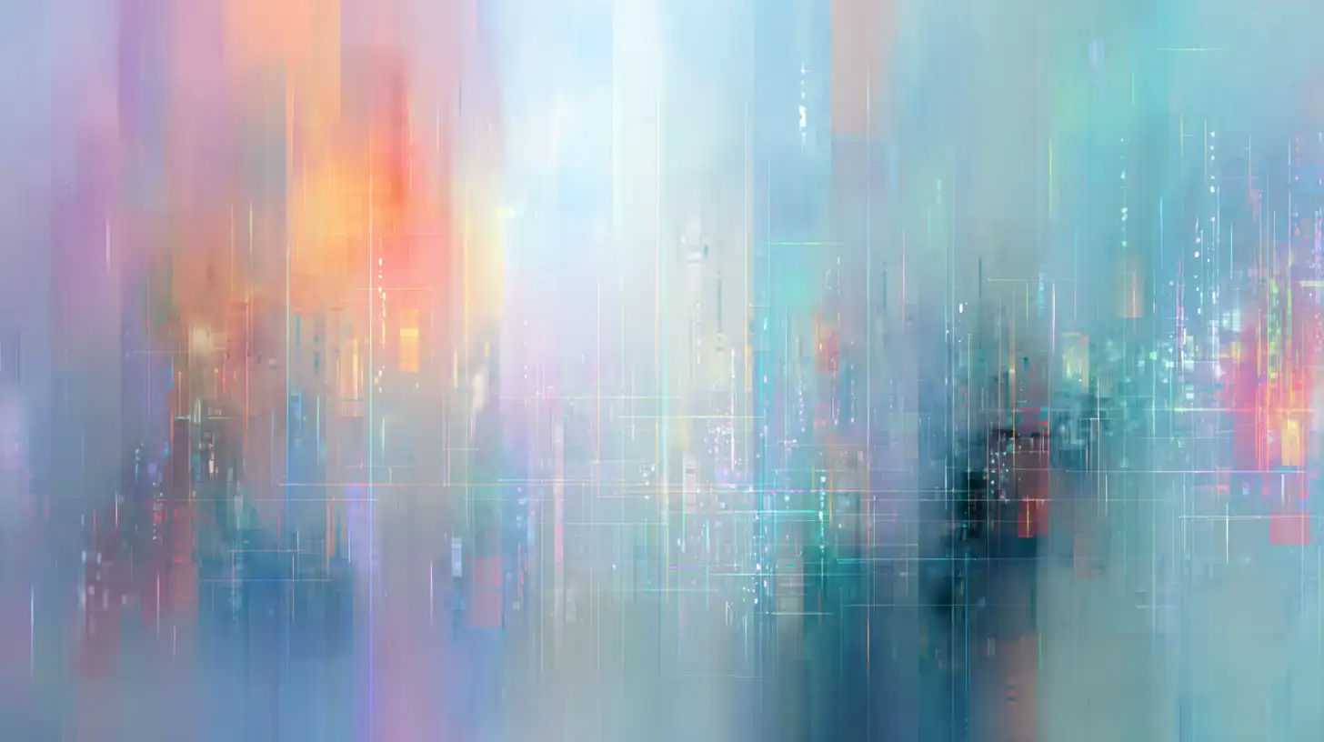 Abstract data and technology background