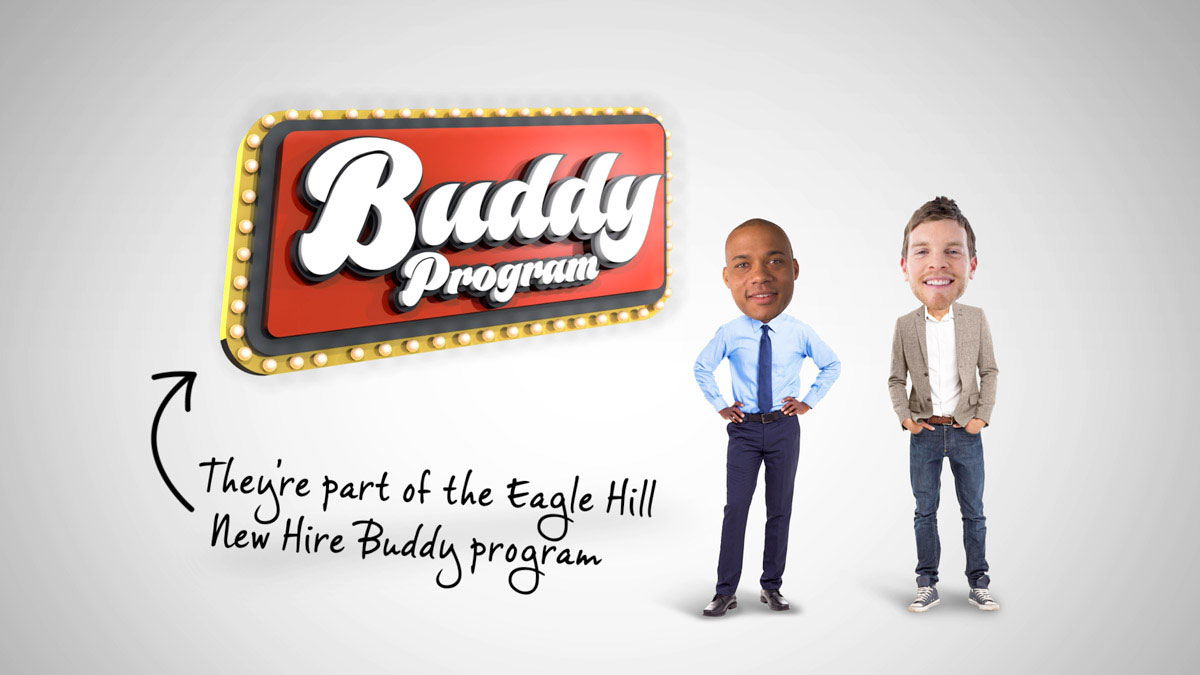 Watch now: Eagle Hill new hire buddy program