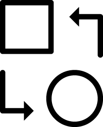 icon square circle