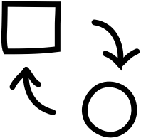 icon square circle